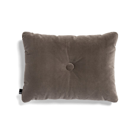 HAY Cushion Dot Soft gray textile 60x45cm