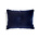 HAY Coussin Dot Soft textile bleu foncé 60x45cm