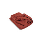 HAY Plaid Crinkle en coton rouge 210x150cm