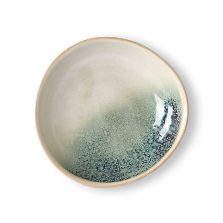 HK-living Bowl 70's Mist flerfarvet keramik sæt på 2 Ø21,7x21x4,7cm