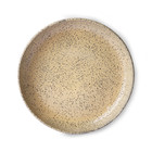 HK-living Plade Gradient lyserød keramik sæt på 2 Ø21,5x4,3cm