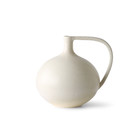 HK-living Brocca M ceramica bianca 20x18x19,5cm