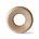 HK-living Vaso Circle L ceramica beige 30,5x9,5x30cm