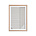 HK-living Kunstliste Schichtpapier Ein natürliches weißes Papierholz 42x4x60cm