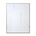 HK-living Marco de arte Relief A madera blanca 100x4x123cm