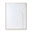 HK-living Cornice artistica Rilievo B legno bianco 100x4x123cm