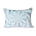 HK-living Dekoratives Kissen Grafik Eisblau Textil 35x50cm