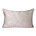 HK-living Decorative cushion Quilted light pink textile 40x60cm
