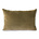 HK-living Coussin décoratif Velours textile vert 40x60cm