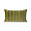 HK-living Cuscino decorativo Tessuto verde velluto a righe 30x50cm