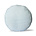 HK-living Coussin d'assise Linen Round textile bleu glace Ø60cm