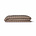 HK-living Copriletto a scacchi Sherpa Throw tessuto marrone 130x170cm