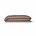 HK-living Couvre-lit à carreaux Sherpa Throw textile marron 130x170cm