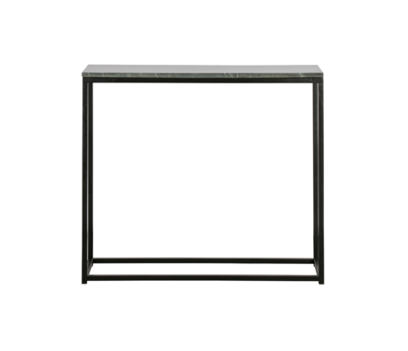 BePureHome Sidetable Mellow zwart marmer 85x90x30cm