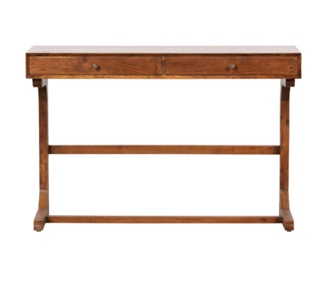 BePureHome Bureau Old school bruin hout 76x116x43cm