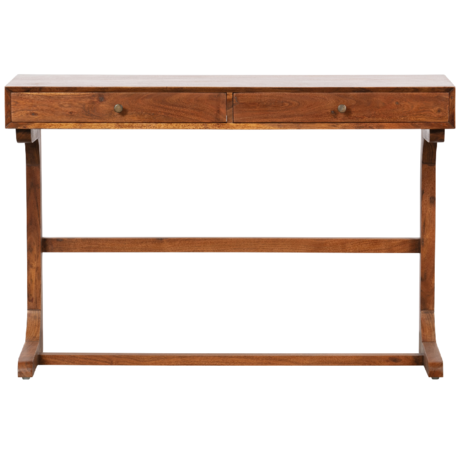 BePureHome Bureau Old school bruin hout 76x116x43cm