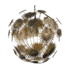 BePureHome Pendellampe Atom guld metal 55x55x56cm