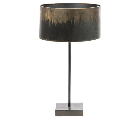 BePureHome Table lamp Blackout black metal 56x34x34cm