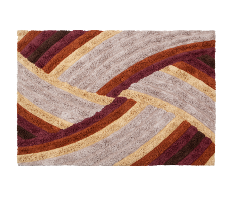 BePureHome Floor carpet Optimistic multicolored pes 170x240cm