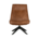 WOOOD Draaifauteuil Skyler cognac art vide 94x67x85cm