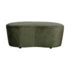 BePureHome Bankje Macaroni grand fluweel 42x110x79cm