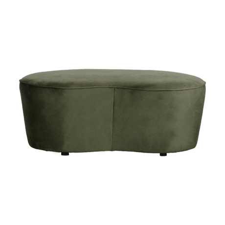 BePureHome Bankje Macaroni grand fluweel 42x110x79cm