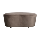 BePureHome Bankje maccheroni torrone fluweel 42x110x79cm