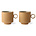 HK-living Kaffeetasse Set mit 2 kühnen & einfachen Keramik Ocker 11,1x8,2x8,7 cm