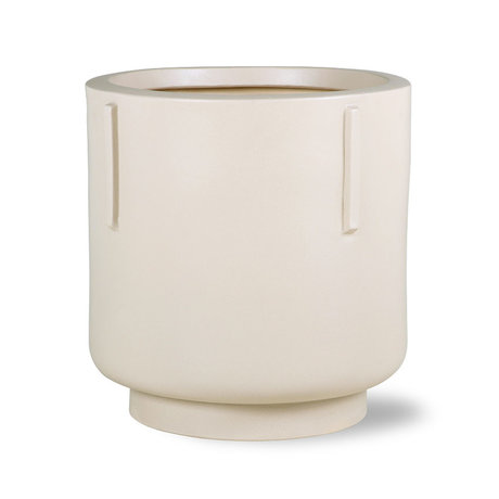 HK-living Vaso di fiori crema 42x42x43 cm