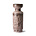 HK-living Vase Retro lava braun Keramik 9x9x25cm