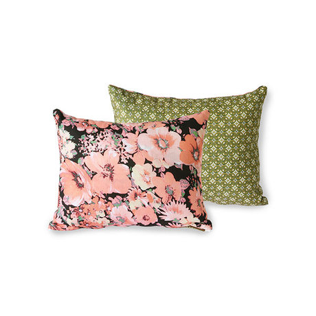 HK-living Sierkussen Doris pour Hkliving textile imprimé floral 30x40cm