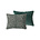 HK-living Cuscino Doris per Hkliving tessuto jacquard zigzag 30x40cm