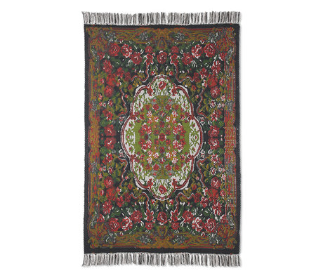 HK-living Tapis imprimé rose textile kilim 120x180cm