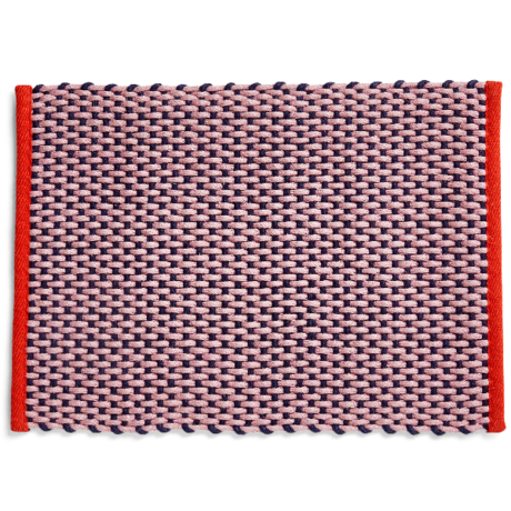 HAY Doormat pink textile 50x70cm