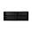 HK-living Shelf element of the cabinet module A black 100x30x36cm
