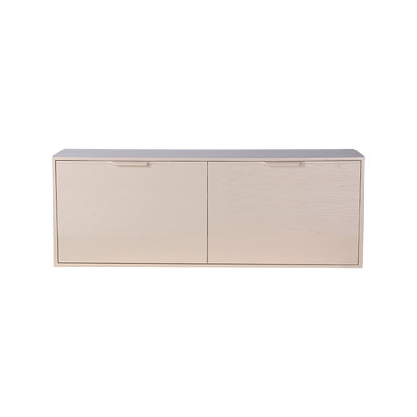 HK-living Modulo armadio cassetto elemento B marrone sabbia 100x30x36cm