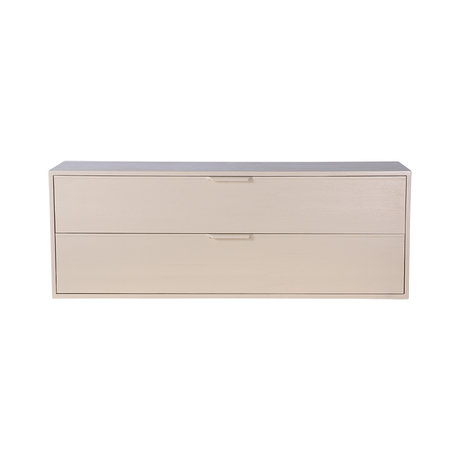 Modulo armadio cassetto elemento C marrone sabbia 100x30x36cm