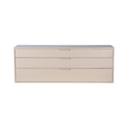 HK-living Skabsmodul skuffeelement E sandbrun 100x30x36cm