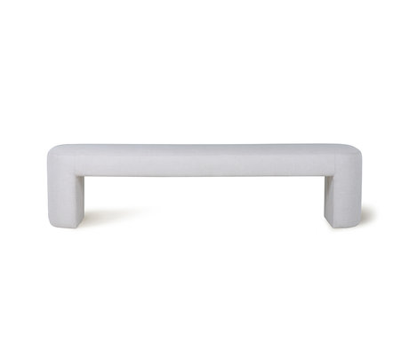 HK-living Natural lobby bench 180x40x45cm