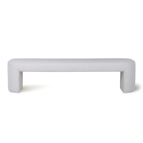 HK-living Natural lobby bench 180x40x45cm