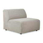 HK-living Sofa Element Jax Medium Ted Stone Tekstil 87x95x74cm