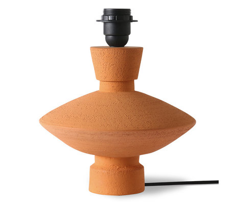 HK-living Pie de lámpara gres terra 22x22x26cm