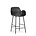 Normann Copenhagen Bar stool armrest made of black plastic steel 65cm