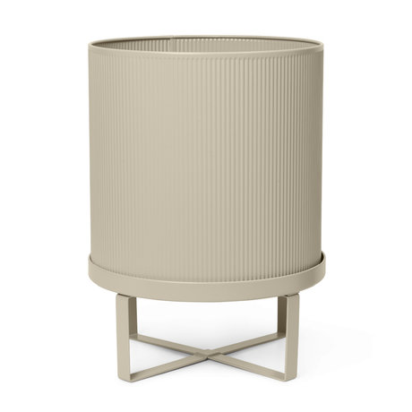 Ferm Living Costruzione vaso Grande acciaio cashmere ø28x38cm