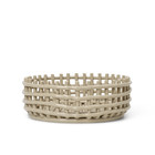 Ferm Living Bowl ceramic centerpiece cashmere glazed ceramic ø29x10cm