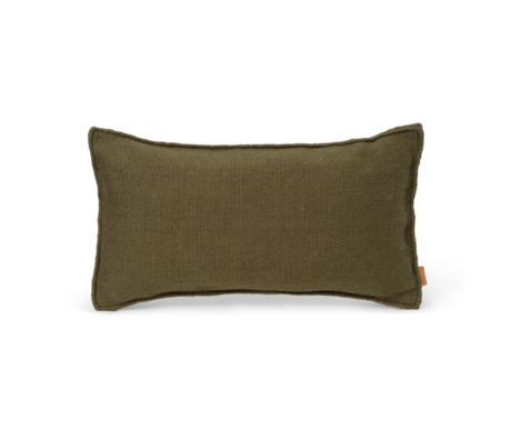 Ferm Living Cojín Textil Verde Desierto 53x28cm