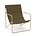 Ferm Living Lounge Chair Desert Kaschmir Green Steel Textile 63x66x77.5cm
