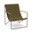 Ferm Living Chaise longue Desert Green Acier Textile 63x66x77.5cm