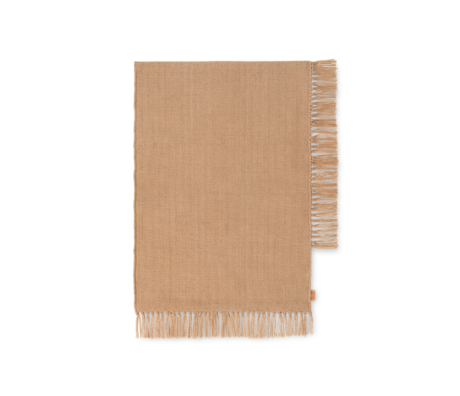 Ferm Living Teppich Saum Sand Textil 70x50cm