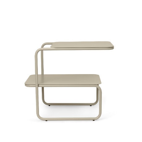 Ferm Living Sidebord Level Cashmere Pulverlakeret stål 55x35x45cm